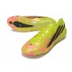 Crampons Nouvelle adidas F50 Hyperfast EVO FG Jaune Noir Solar Turquoise