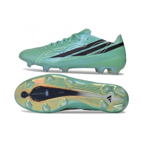 Crampons Nouvelle adidas F50 Hyperfast EVO FG Vert Noir