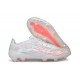 Crampons Nouvelle adidas F50 Hyperfast EVO FG Blanc Rose