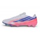 Crampons Nouvelle adidas F50 Hyperfast EVO FG Blanc Violet Rose