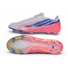 Crampons Nouvelle adidas F50 Hyperfast EVO FG Blanc Violet Rose