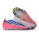 Crampons Nouvelle adidas F50 Hyperfast EVO FG Blanc Violet Rose