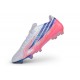 Crampons Nouvelle adidas F50 Hyperfast EVO FG Blanc Violet Rose