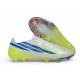 Crampons Nouvelle adidas F50 Hyperfast EVO FG Blanc Bleu Volt