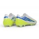 Crampons Nouvelle adidas F50 Hyperfast EVO FG Blanc Bleu Volt