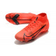 Chaussures de football Nike Mercurial Superfly 8 Élite FG Rouge Noir