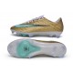 Chaussure de Soccer Nike Mercurial Superfly 11 Elite FG Mtlc Or Vert luminescent
