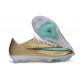Chaussure de Soccer Nike Mercurial Superfly 11 Elite FG Mtlc Or Vert luminescent