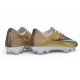 Chaussure de Soccer Nike Mercurial Superfly 11 Elite FG Mtlc Or Vert luminescent