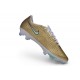 Chaussure de Soccer Nike Mercurial Superfly 11 Elite FG Mtlc Or Vert luminescent