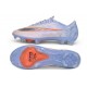 Chaussure de Soccer Nike Mercurial Superfly 11 Elite FG Blanc Bleu Orange