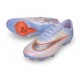Chaussure de Soccer Nike Mercurial Superfly 11 Elite FG Blanc Bleu Orange