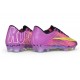 Chaussure de Soccer Nike Mercurial Superfly 11 Elite FG Violet Jaune