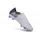 Chaussure de Soccer Nike Mercurial Superfly 11 Elite FG Blanc Noir