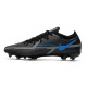 Chaussures Football Nike Phantom Gt2 Élite Fg Renew - Noir Gris Acier