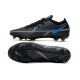Chaussures Football Nike Phantom Gt2 Élite Fg Renew - Noir Gris Acier