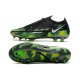 Nike Phantom Gt2 Élite Fg Noir Platine Métallique Vert Strike