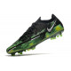 Nike Phantom Gt2 Élite Fg Noir Platine Métallique Vert Strike
