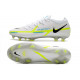 Chaussures Nike Phantom Gt2 Élite Fg Ballon Gris Bleu Foncé Marina