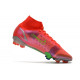 Nike Mercurial Superfly 8 Élite FG Rubis Argent Metallique