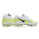 Chaussures Nike Phantom Gt2 Élite Fg Ballon Gris Bleu Foncé Marina