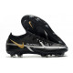 Nike Phantom Gt2 Élite Fg Noir Gris Foncé Métallique Or Métallique
