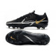 Nike Phantom Gt2 Élite Fg Noir Gris Foncé Métallique Or Métallique
