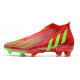 adidas Crampons Foot Predator Edge+ FG Rouge Vert