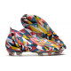 adidas Predator Edge+ FG Geometric Bleu Equipe Jaune Rouge Solaire