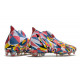 adidas Predator Edge+ FG Geometric Bleu Equipe Jaune Rouge Solaire