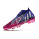 adidas Predator Edge+ FG Violet Equipe Argent Métallique Rose Choc