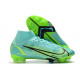 Nike Mercurial Superfly 8 Élite FG Impulse - Turquoise Vert