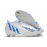 adidas Predator Edge .1 FG Nouveaux Blanc Bleu Hi Res Blanc