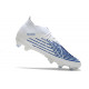 adidas Predator Edge .1 FG Nouveaux Blanc Bleu Hi Res Blanc