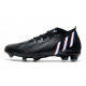 adidas Predator Edge .1 FG Nouveaux Noir Blanc Rouge Vif