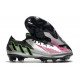 Crampon adidas Predator Edge .1 Low FG Argent Noir Rose