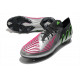 Crampon adidas Predator Edge .1 Low FG Argent Noir Rose