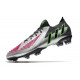 Crampon adidas Predator Edge .1 Low FG Argent Noir Rose