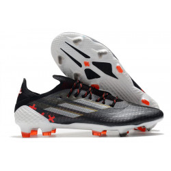 Adidas X Speedflow.1 FG Chaussures Noir Rouge