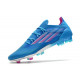 Adidas X Speedflow.1 FG Chaussures Ciel Rose Choc Equipe Blanc