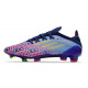 Crampon Adidas X Speedflow.1 FG Bleu Victoire Rose Choc Jaune Solaire