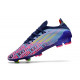Crampon Adidas X Speedflow.1 FG Bleu Victoire Rose Choc Jaune Solaire