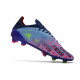 Crampon Adidas X Speedflow.1 FG Bleu Victoire Rose Choc Jaune Solaire