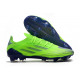 Crampon Adidas X Speedflow.1 FG Vert Violet