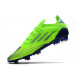 Crampon Adidas X Speedflow.1 FG Vert Violet