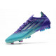 Adidas X Speedflow.1 FG Violet Rush Argent Métallique Menthe Rush