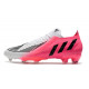 Crampon adidas Predator Edge .1 Low FG LZ+ Solar Rose Noir Blanc