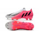 Crampon adidas Predator Edge .1 Low FG LZ+ Solar Rose Noir Blanc