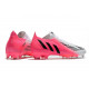 Crampon adidas Predator Edge .1 Low FG LZ+ Solar Rose Noir Blanc