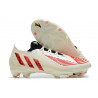 Crampon adidas Predator Edge .1 Low FG Showdown - Blanc Rouge Doré